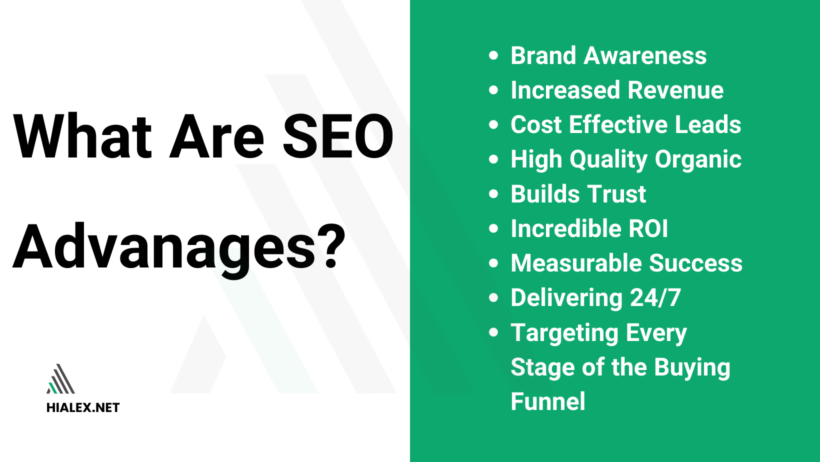 The benefits of SEO